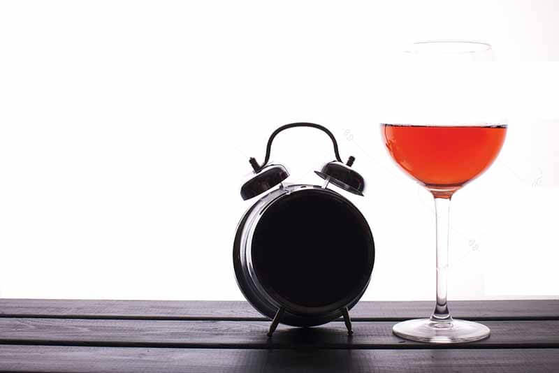 Hur länge stannar Vin kvar i kroppen?